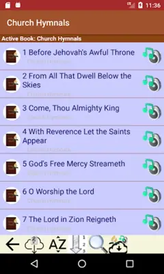 The Church Hymnal android App screenshot 3